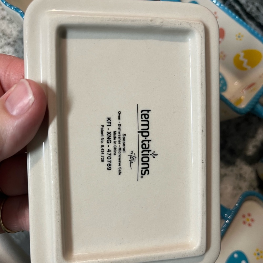 COPY - Temptations Easter Bunny and Egg Ceramic Bakeware Set - Picture 6 of 10